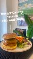 Burger Fish and Chips