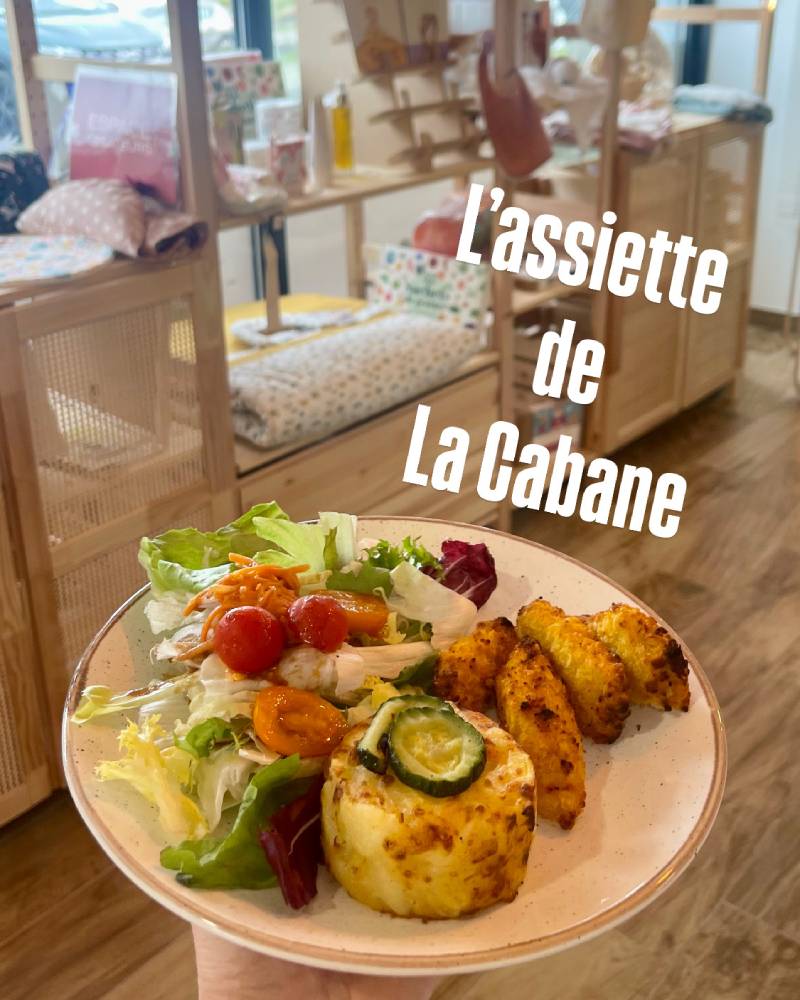 Assiette de la cabane